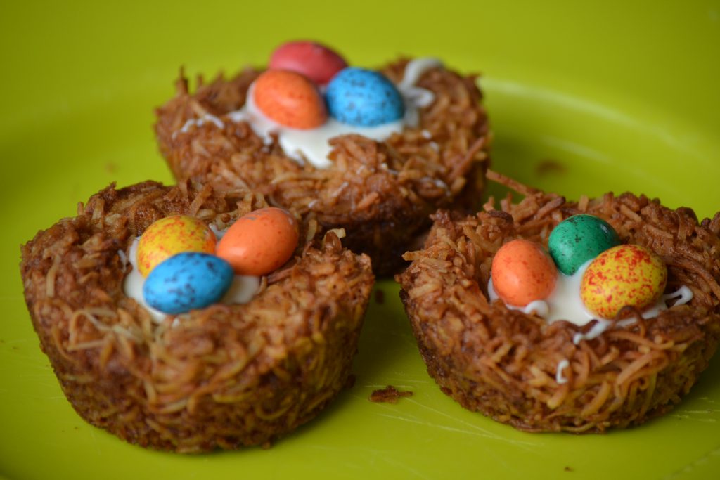 Easter Birds Nest Cookies Recipe Mumslounge