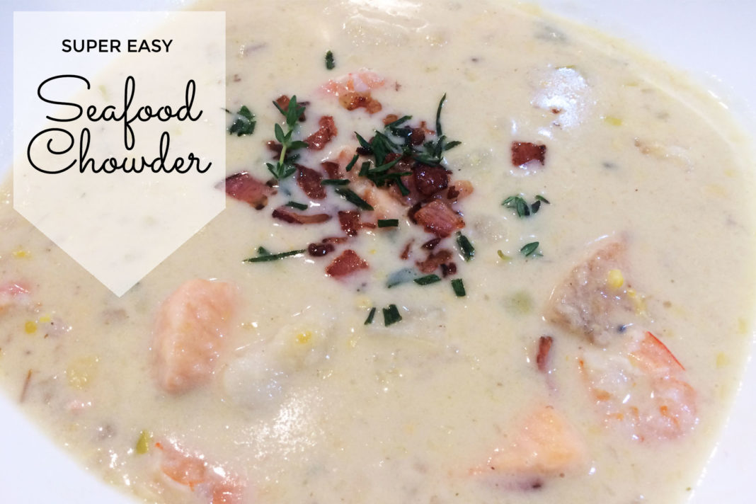 Super Easy Seafood Chowder Recipe Mum's Lounge