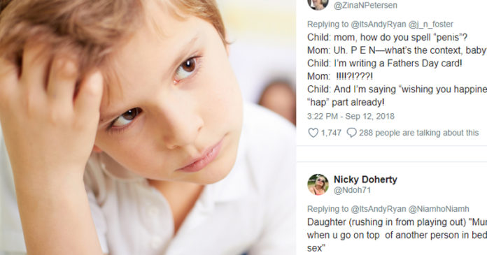 Parents Misunderstanding Their Kid's Innocent Questions with NSFW Adult