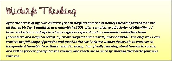 Midwife Thinking