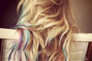 hair chalking