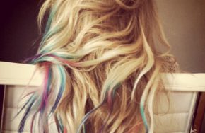 hair chalking