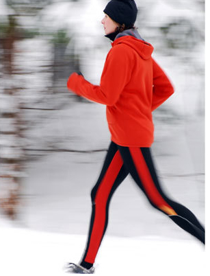 running in winter