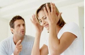 couple arguing