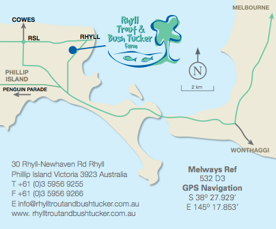 phillip island trout map