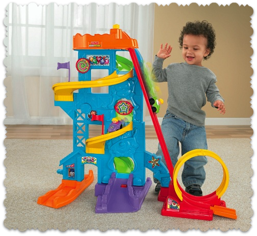 Fisher price loops and swoops 2024 amusement park