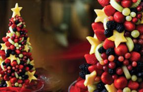 fruit xmas tree