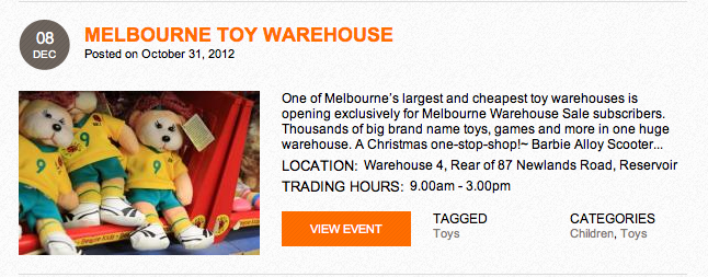 toy warehouse