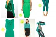 how to wear green 2013 a