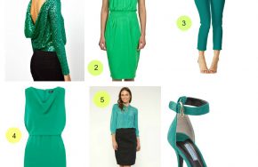 how to wear green 2013 a