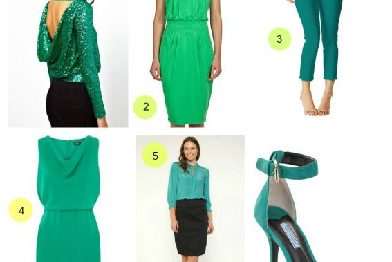 how to wear green 2013 a