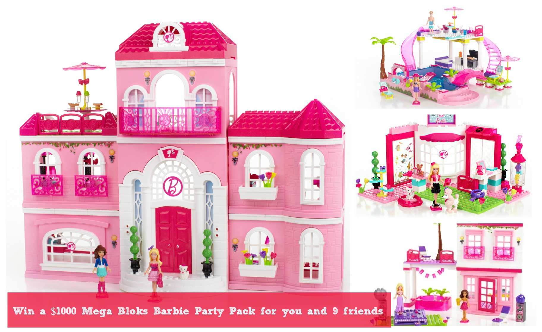 barbie mega bloks sets