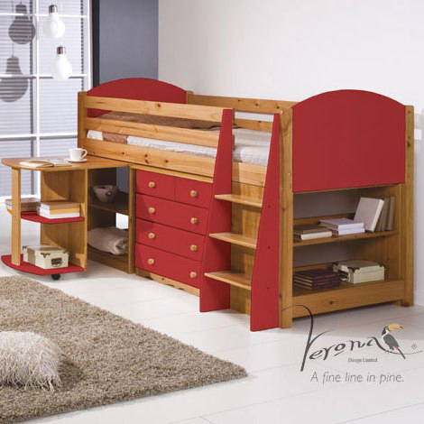 mid sleeper beds for kids