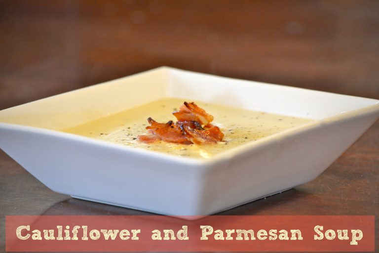 cauliflower and parmesan soup recipe