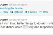 lily cooper tweet boring