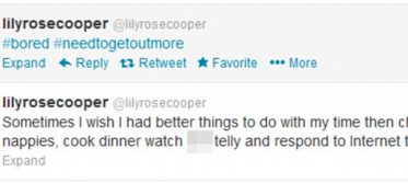 lily cooper tweet boring