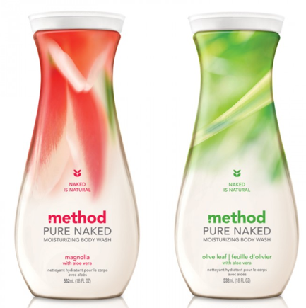 method pure naked body wash