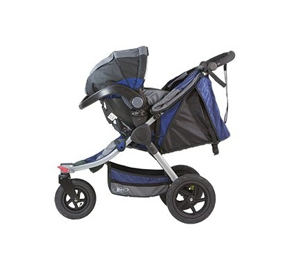 BOB MOTION 3 STROLLER NAVY with infant carrier