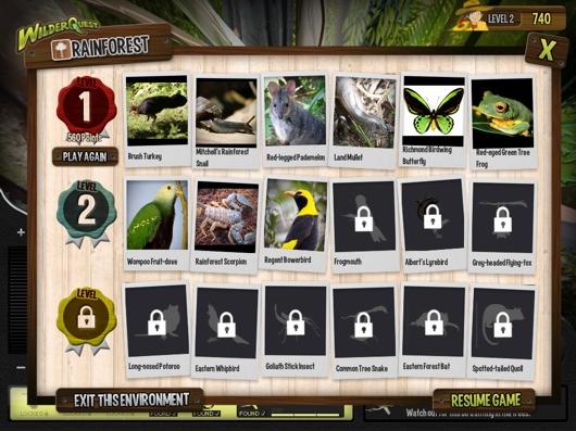 WilderQuest 5 ipad app