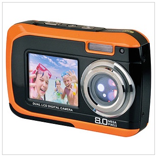 Base Waterproof Digital Camera TDC8U4 - Orange - Target Australia