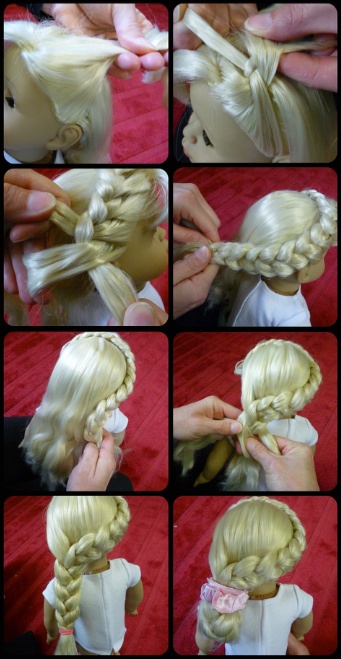 Diy doll store hair