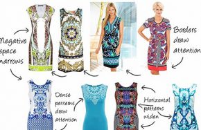 How to wear scarf or mirror prints succesfully
