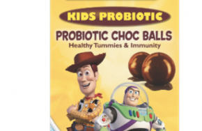 Probiotics kids choc balls bioglan