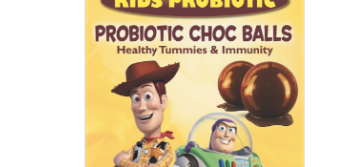 Probiotics kids choc balls bioglan