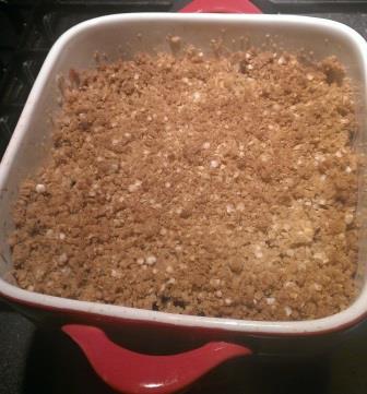 Strawberry and Apple Crumble