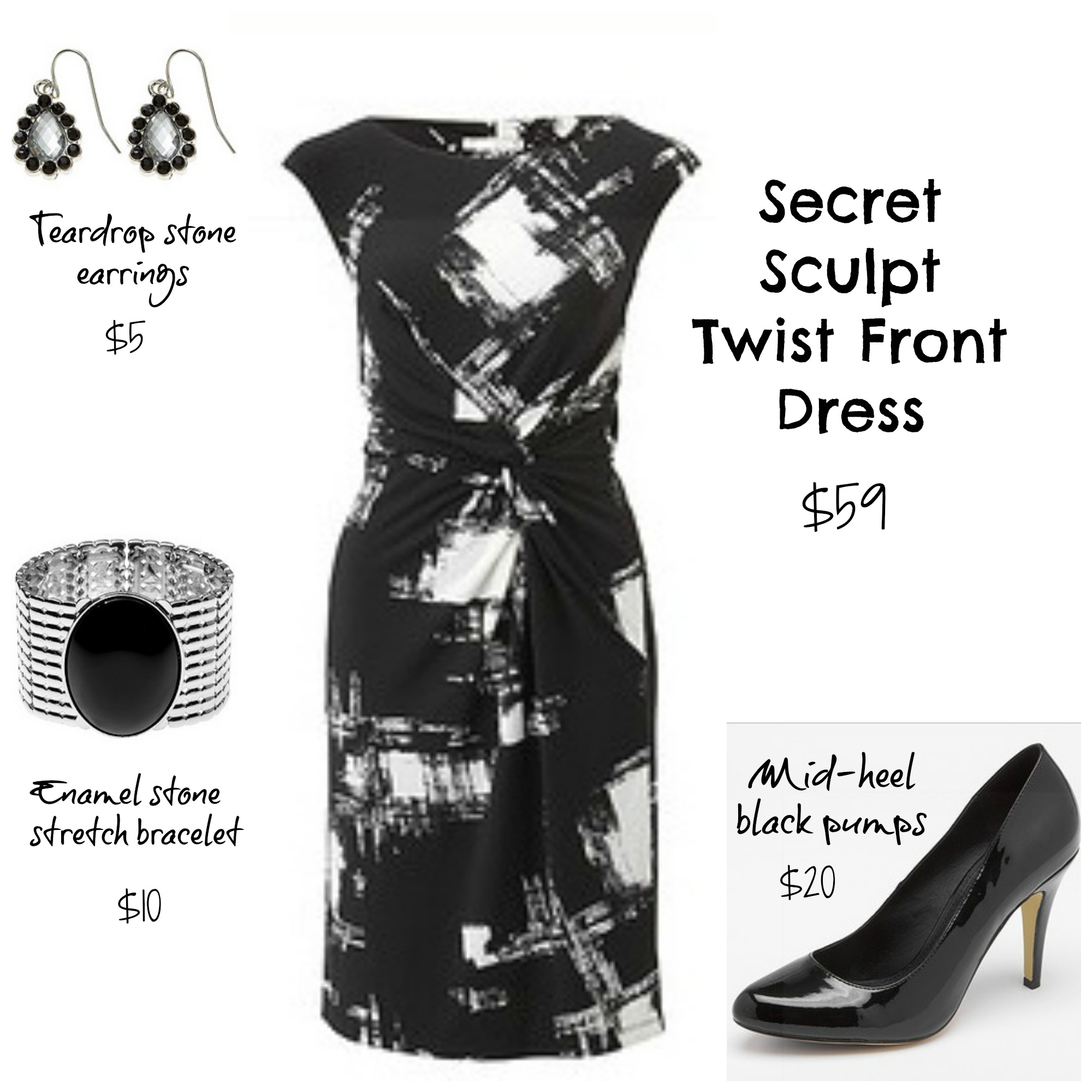 Target Secret Sculpt Twist Front Dress