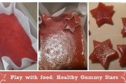 Strawberry and Apple Gummy Treats