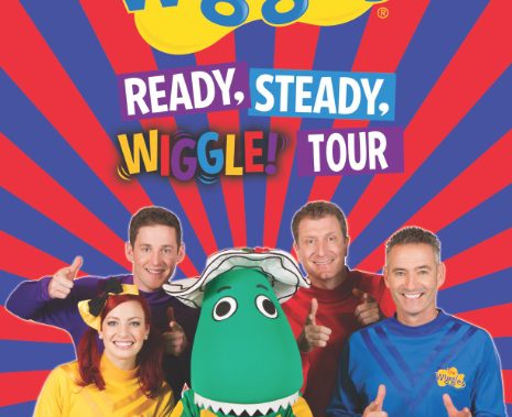 The Wiggles Ready Steady Wiggle tour poster
