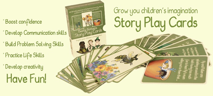 story play cards beetle bottoms 