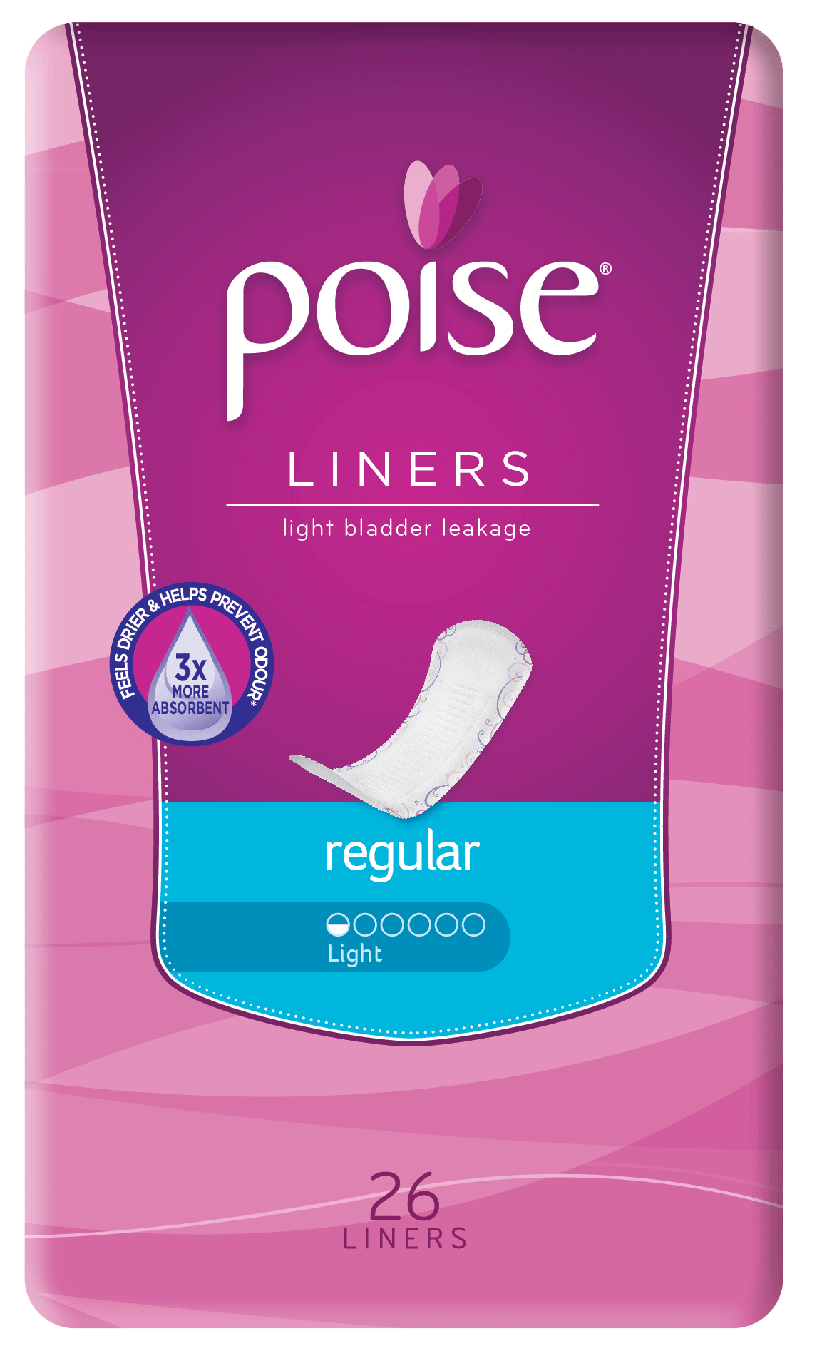 Poise-Liners-Regular-26 front