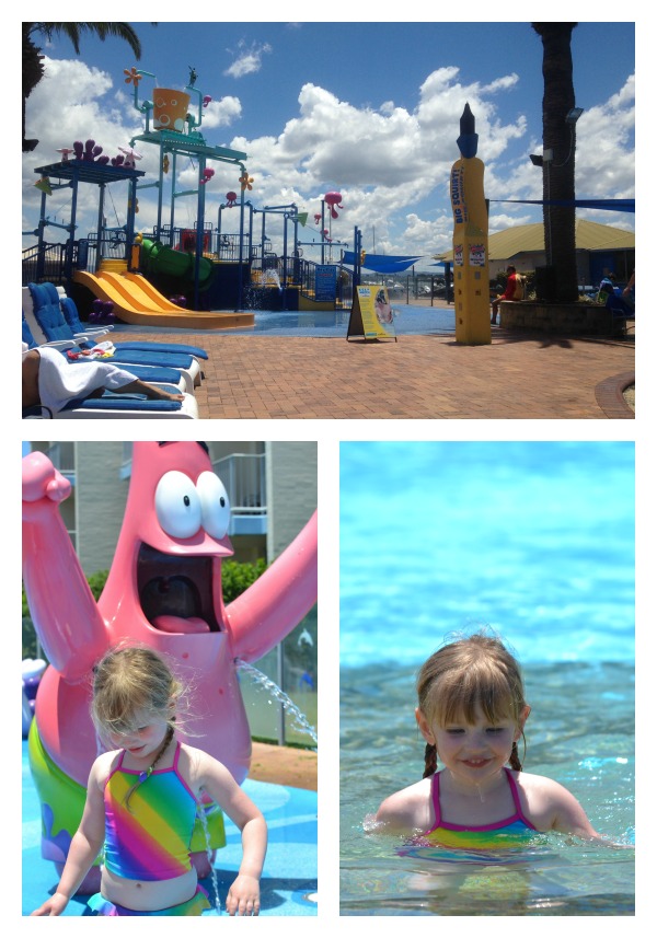 Sea World resort pool kids swim play splash