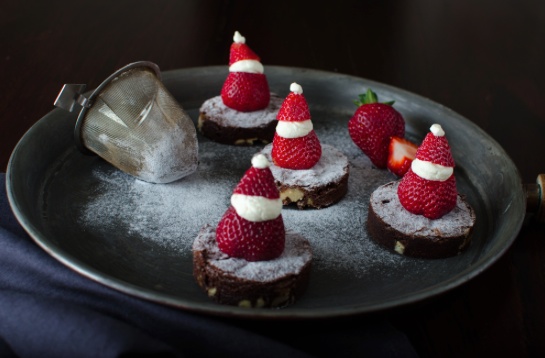 Santa Chocolate Snow-flecked Brownies - Mums Lounge - The Shopping and Lifestyle Website for Mums   Family