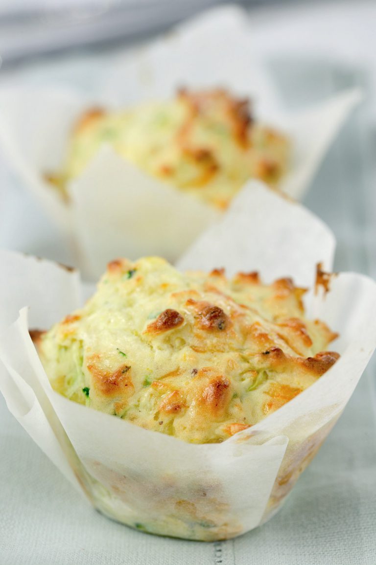 Cheesy Corn and Zucchini Muffins Recipe - Mumslounge