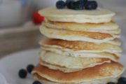 fluffy pancakes breakfast bed romance valentines day