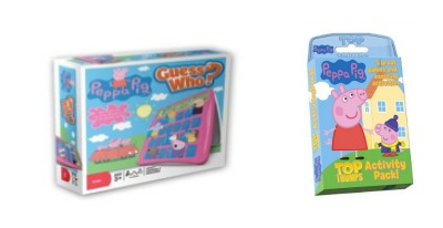 peppa pig card game board guess who