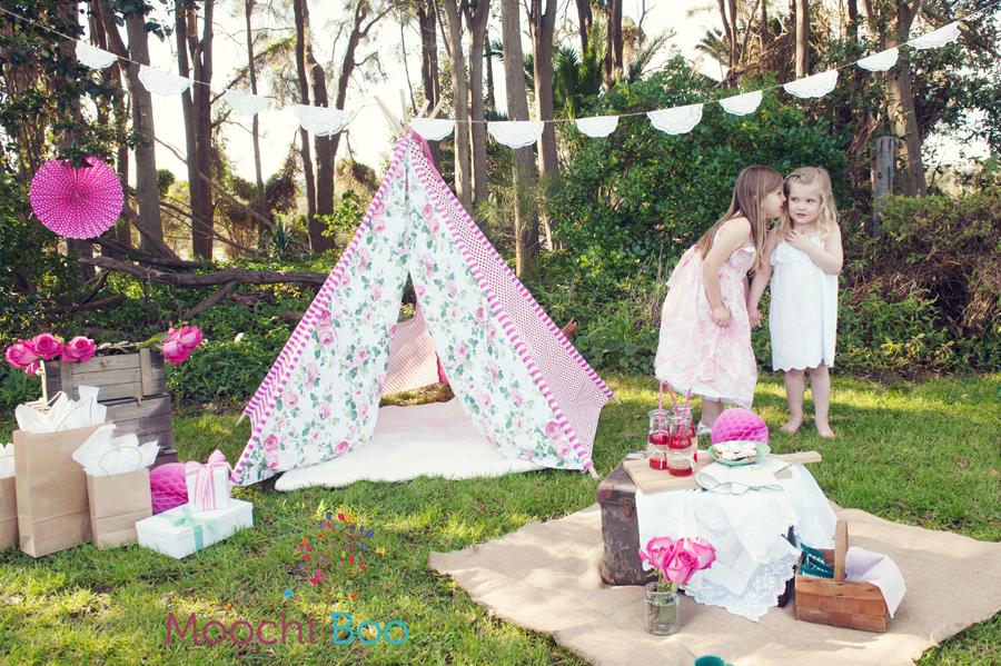 teepee moochiboo playhouse imagination tent fairy tea party