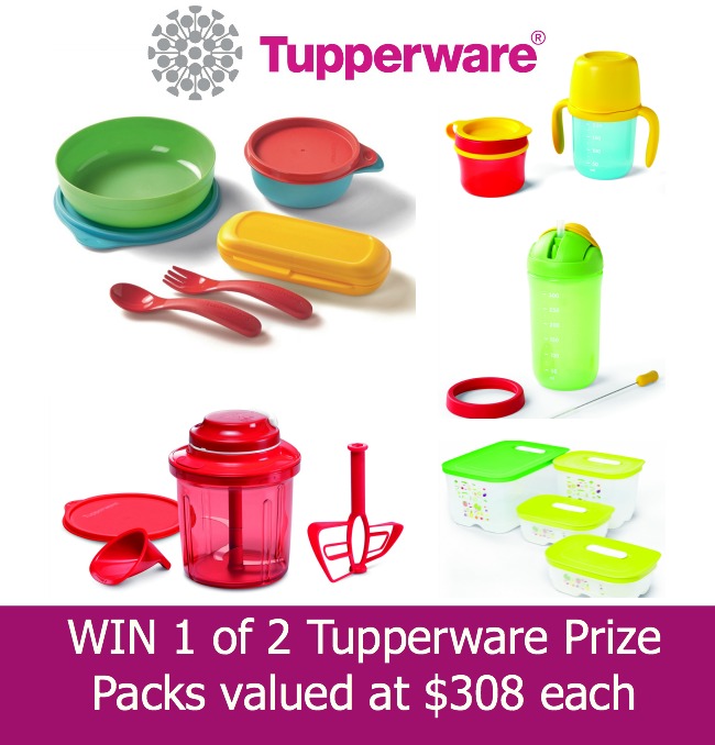 Tupperware prize pack kids feeding extra chef smartvent