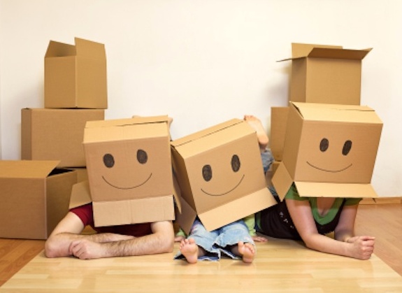 help children cope with stress of moving home