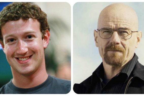 10 years of Facebook social media addiction zuckerberg walter white