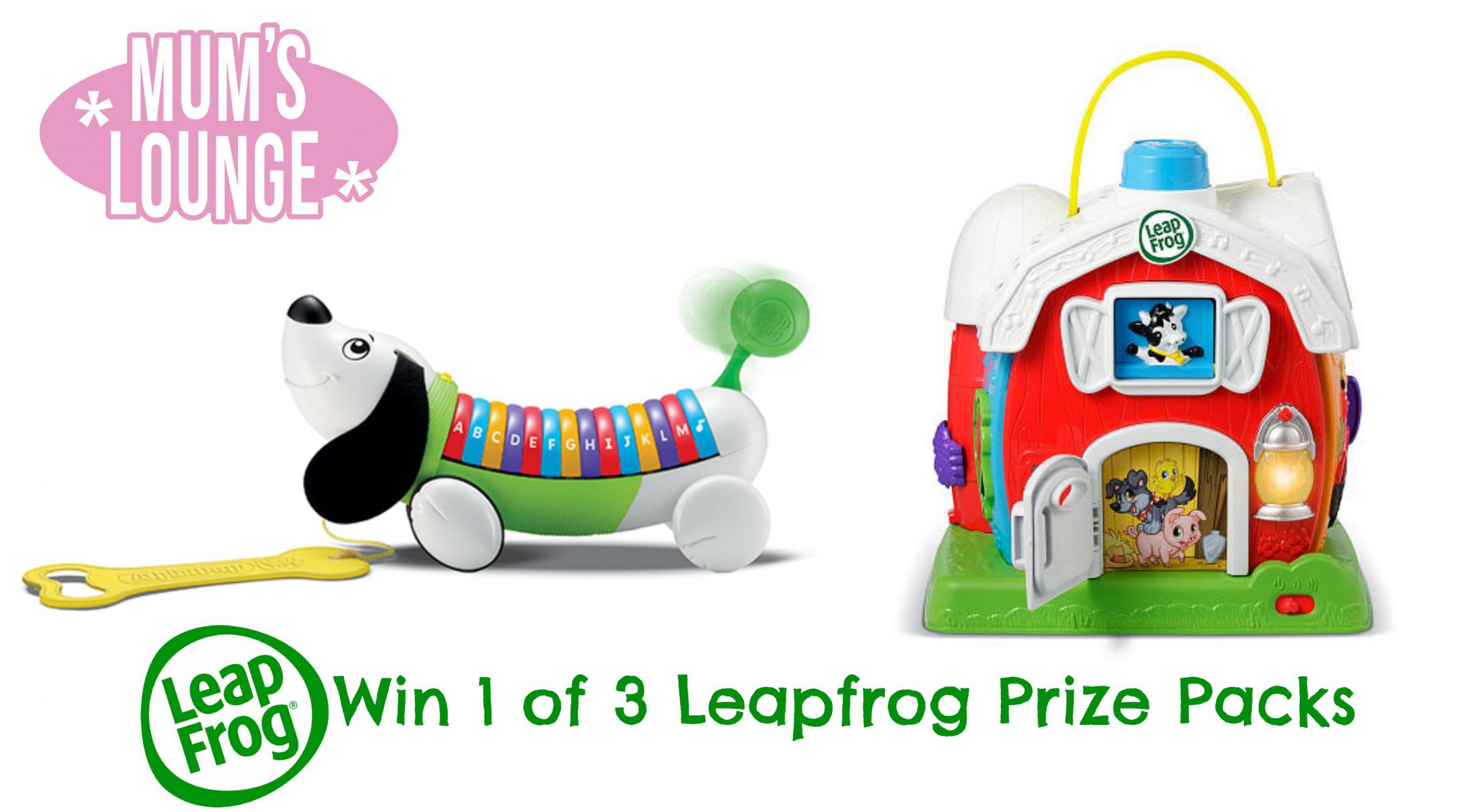 Win 1 of 3 Leapfrog Prize Packs