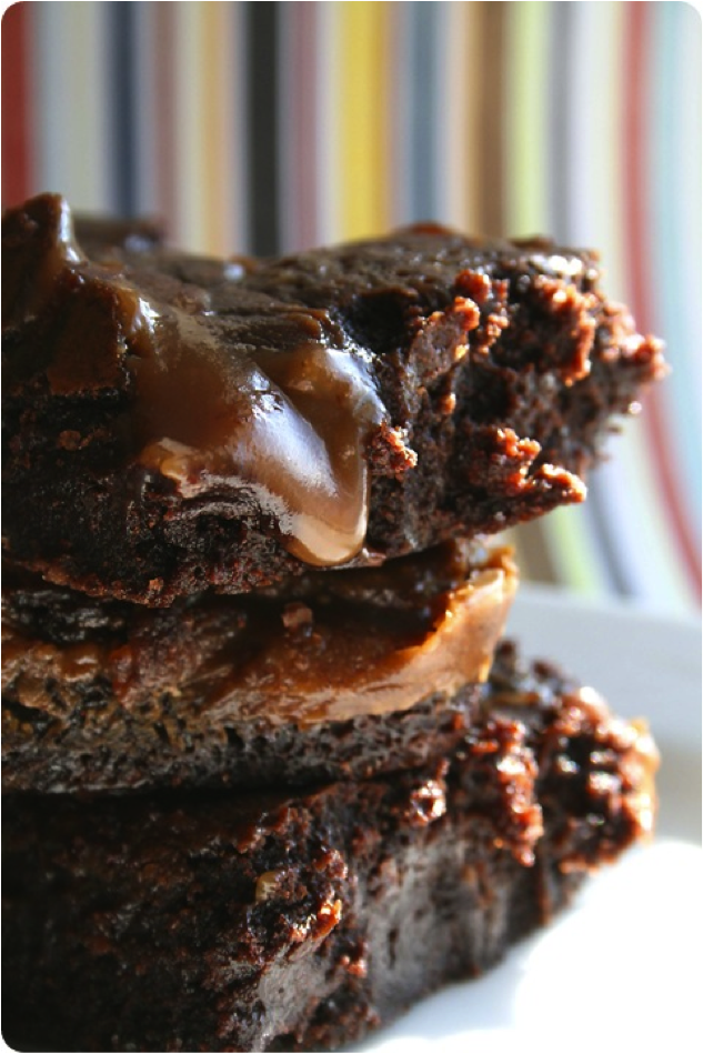 choc salted brownies