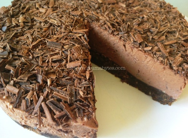 No-Bake Nutella Cheesecake