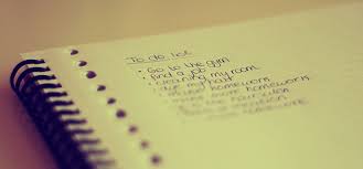 to do list