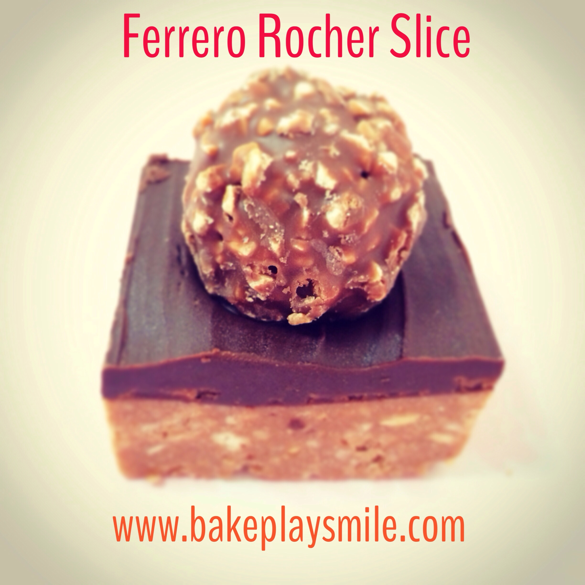 Ferrero Rocher Chocolate Slab