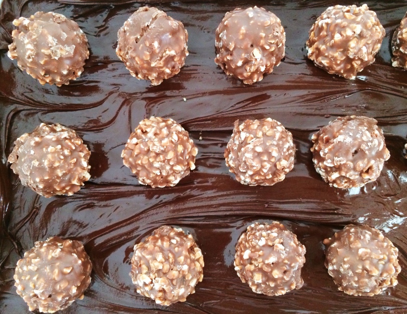 Ferrero Rocher Chocolate Hazelnut Slice 