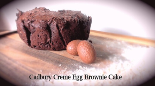 ML Easter Cadbury Creme Egg Brownie Cake   Food